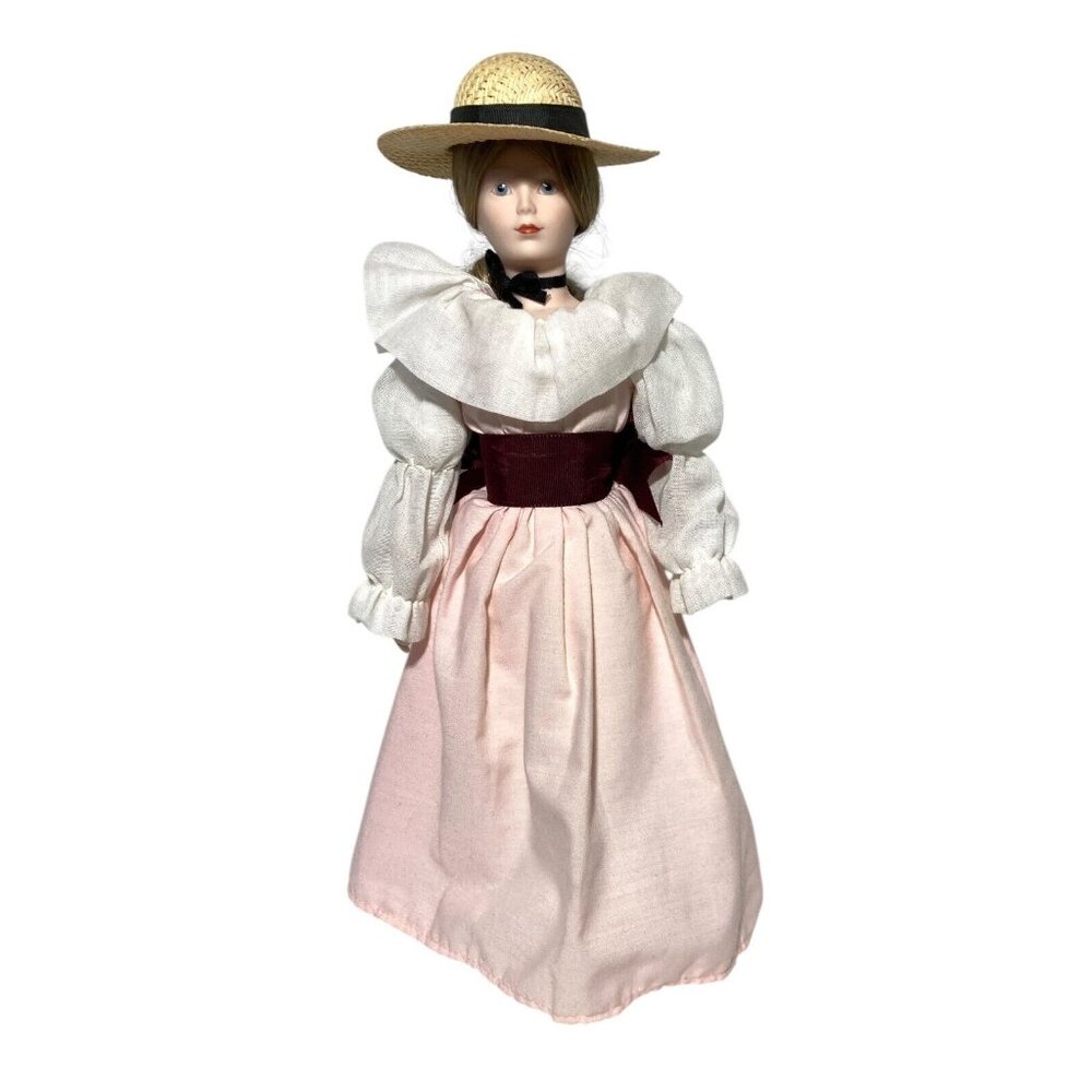 Eliza South Carolina Franklin Heirloom Doll Little Maids 13 Colonies Porcelain